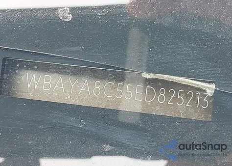 2014 BMW 750I z USA, uszkodzony, nr VIN WBAYA8C55ED825213